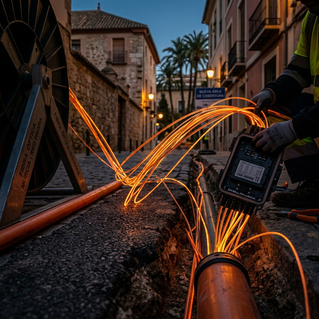Ampliamos nuestra red propia: nuevas zonas de fibra en El Raal y Zarandona