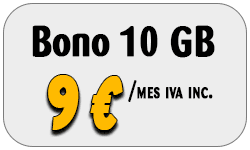 Bono 10 GB Orange